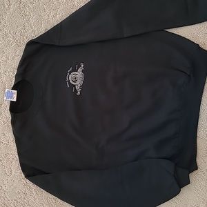 Mens black sweatshirt by Jerzees in size XL